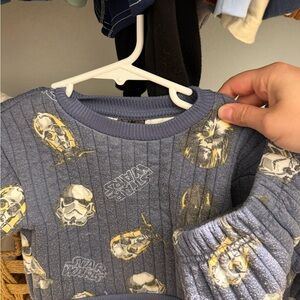 Star Wars Blue and Yellow Kids Matching Set